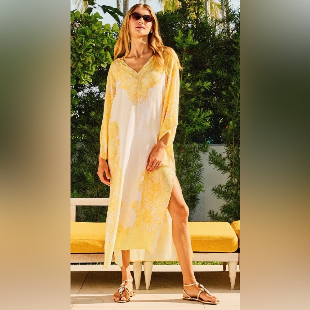 Tialah Maxi Caftan Cover-Up